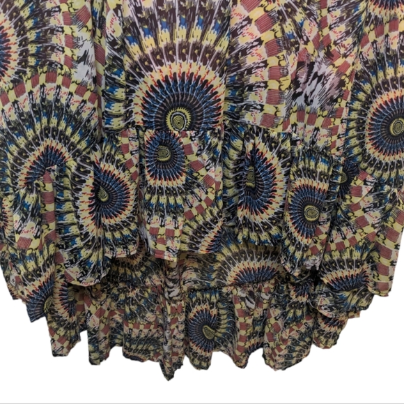 Jeans by Buffalo Women's Patterned High-Low Skirt 🎨✨ - Picture 6 of 11